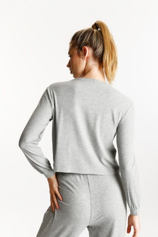 T-shirt - Gris clair chiné