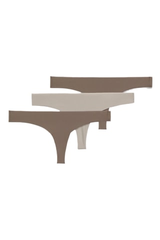 3 strings - Marron et beige