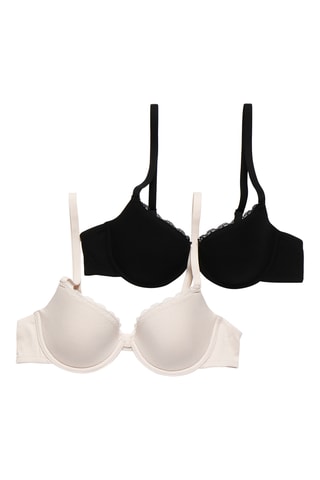 2 soutiens-gorge - Noir et blanc