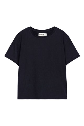 4 t-shirts - Bleu marine et rouge