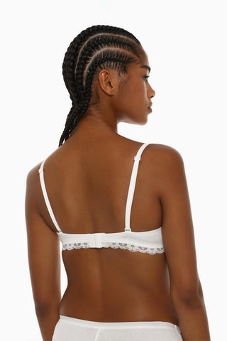 2 soutiens-gorges - Blanc et gris