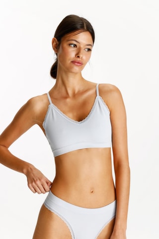 2 brassières - Ciel et noir