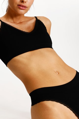 2 brassières - Ciel et noir