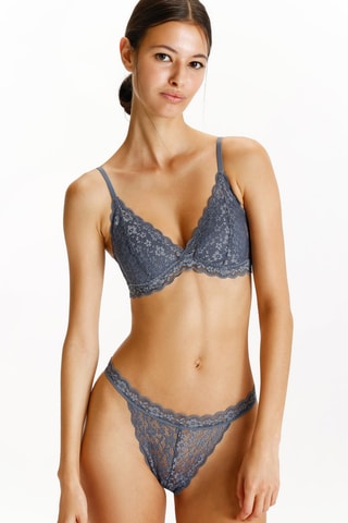 Soutien-gorge en dentelle - Ciel