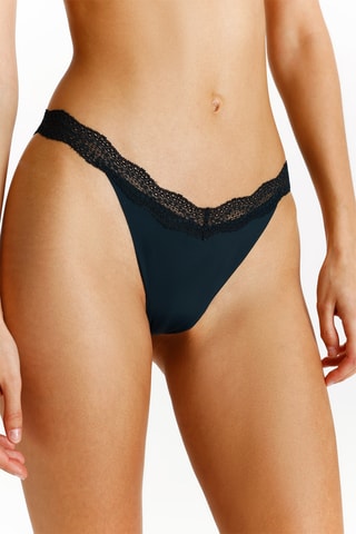 3 strings - Vert foncé et blanc