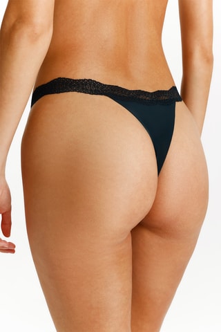 3 strings - Vert foncé et blanc