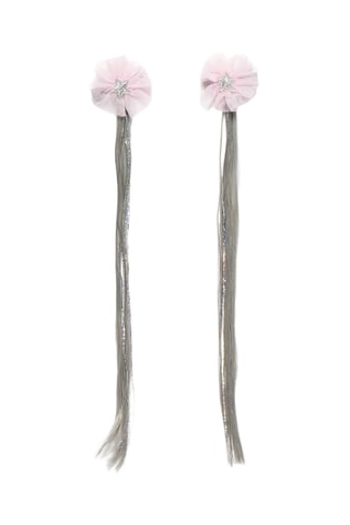 2 pinces à cheveux - Rose