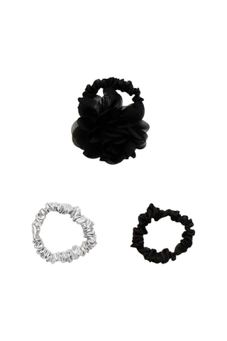 3 chouchous - Noir et gris clair