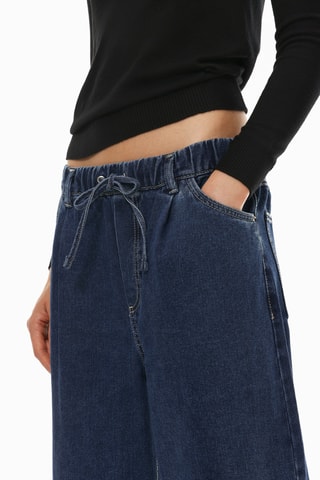 Jean wide legs - Bleu marine