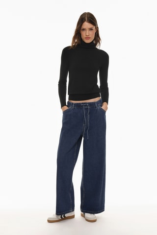 Jean wide legs - Bleu marine