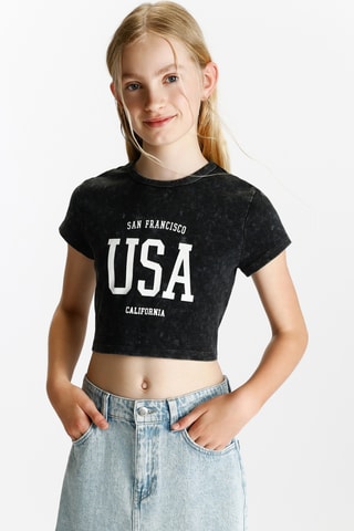 Minijupe en jean - Bleu