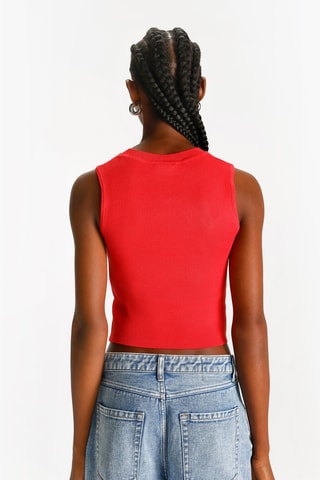 Crop top - Rouge
