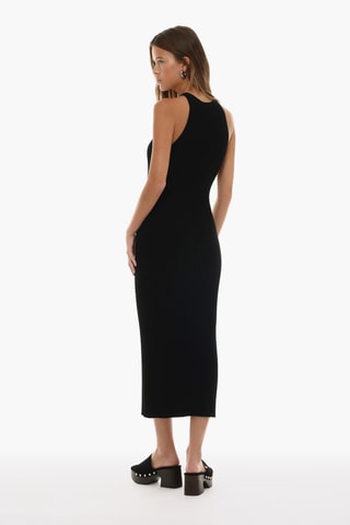 Robe fourreau - Noir