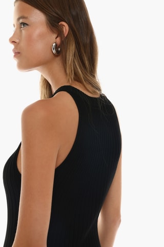 Robe fourreau - Noir