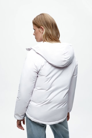 Parka à capuche - Blanc