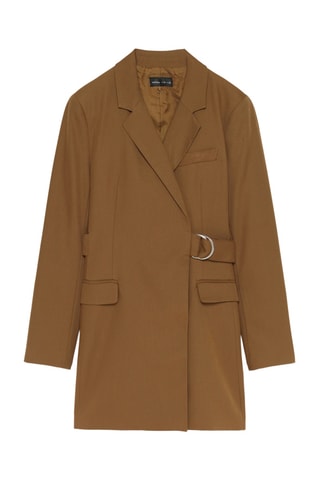 Robe chemise - Camel