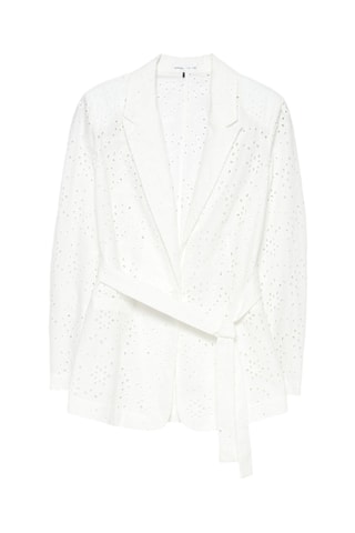 Veste en broderie anglaise - Blanc