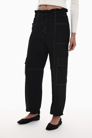 Pantalon cargo - Noir