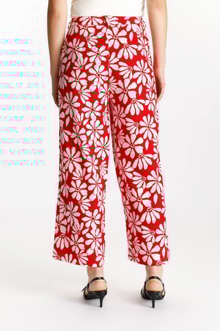 Pantalon - Rouge et blanc