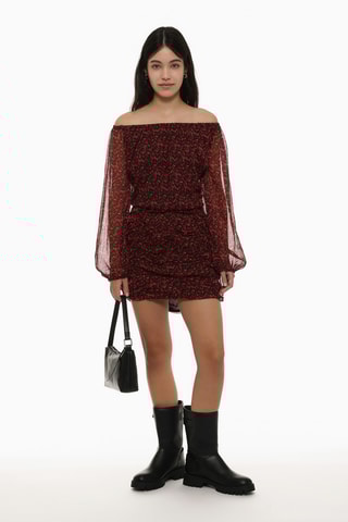 Robe droit - Bordeaux