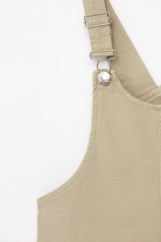 Robe-salopette - Beige