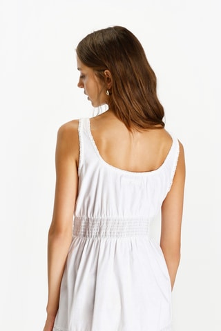 Robe chemise - Blanc