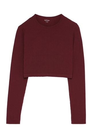 Crop top - Bordeaux