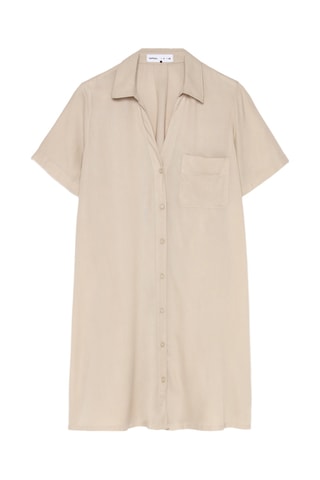 Robe chemise - Beige