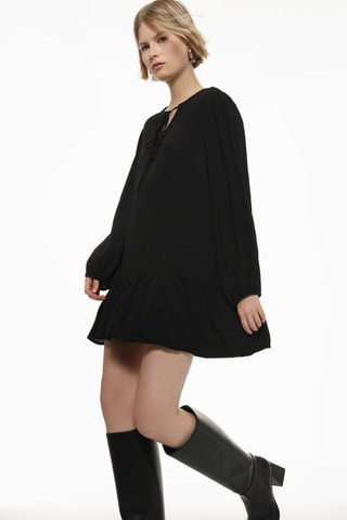 Robe taille basse - Noir