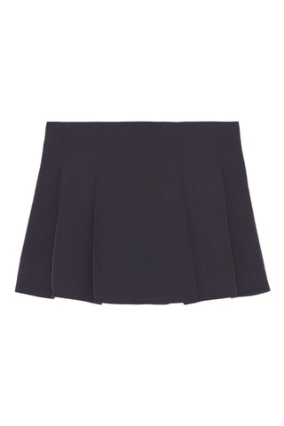 Jupe plissée - Noir