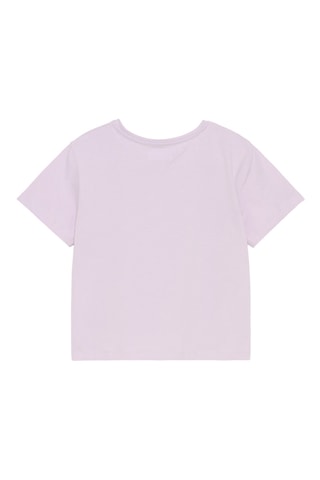4 t-shirts - Mauve et gris