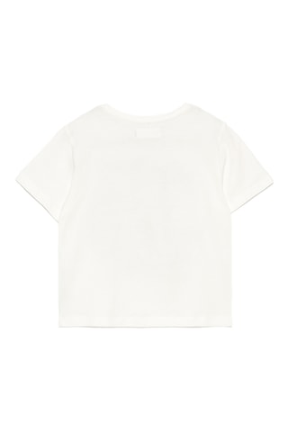 T-shirt - Blanc et ciel