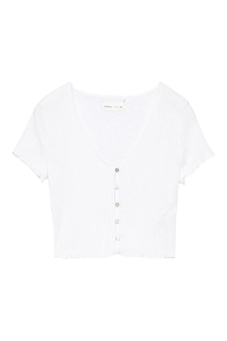 Crop top - Blanc