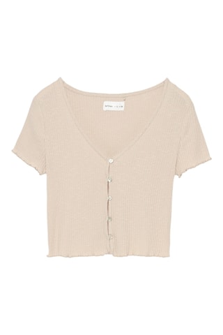 Crop top - Beige