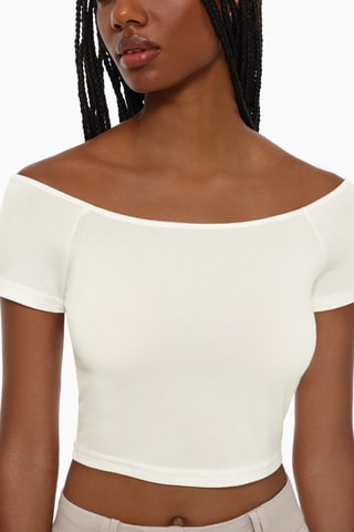 Crop top - Blanc
