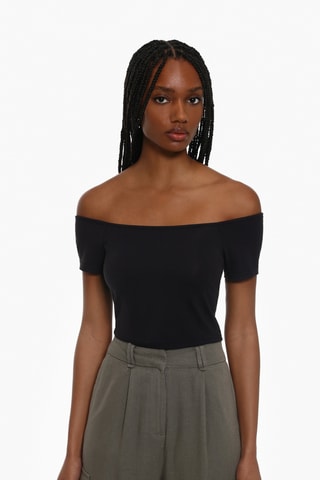 Crop top - Noir