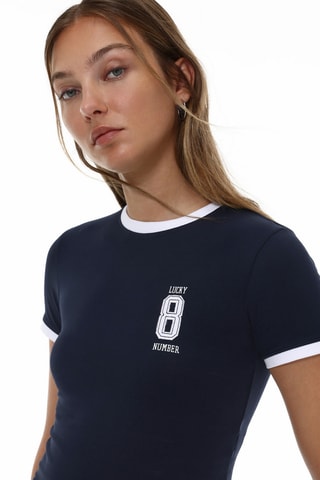 T-shirt - Bleu marine
