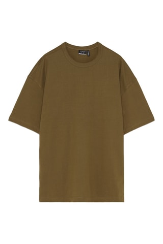 T-shirt oversize - Marron