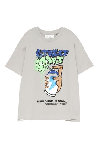 T-shirt - Gris clair