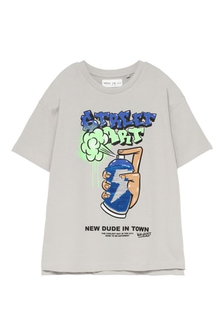 T-shirt - Gris clair