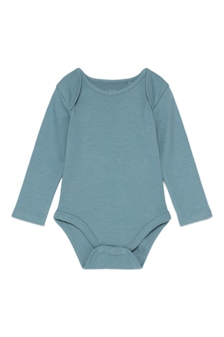 7 bodys - Bleu et orange 