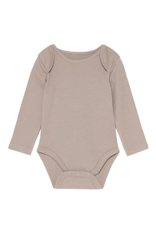 7 bodys - Blanc et jaune