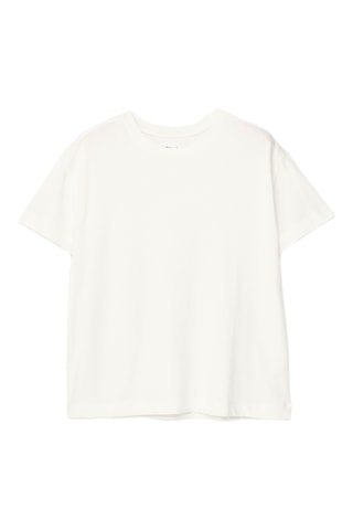T-shirt oversize - Blanc