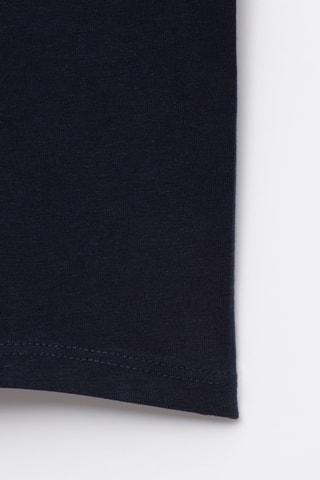 2 cyclistes - Bleu marine