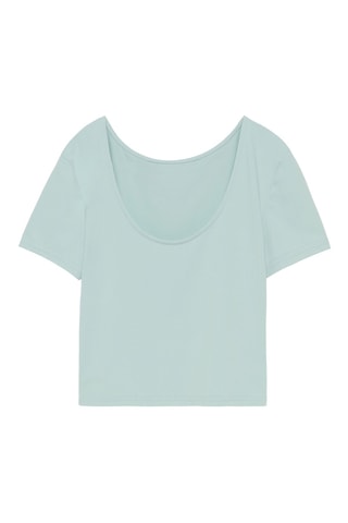 Crop top réversible - Ciel