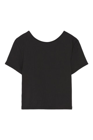 Crop top réversible - Noir