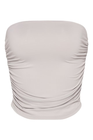 Crop top bustier - Blanc