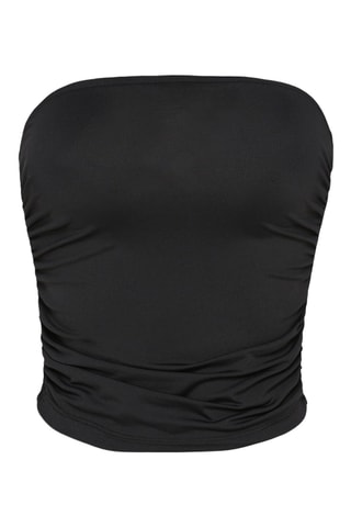 Crop top bustier - Noir