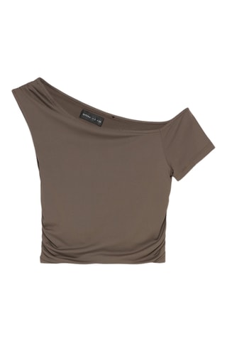 Crop top - Marron
