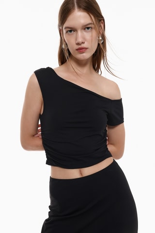 Crop top - Noir